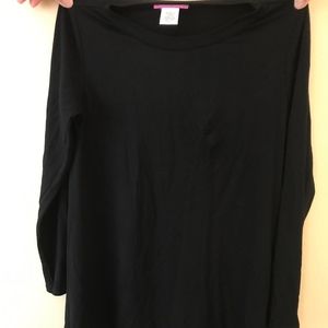 Aqua Girls Large Black Shirt